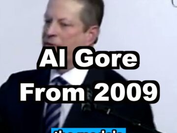 Al Gore de 2009 dice que el casquete polar prácticamente habrá desaparecido para 2014 #algore #icecap #climatechange #elpodcast #meltingice #gretathunberg