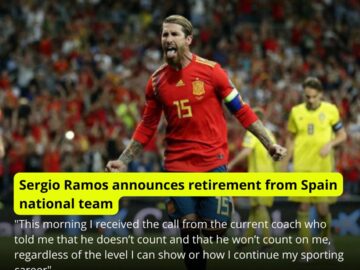 #SergioRamos announces retirement from Spain national team.
"The time has come, the time to say goodbye to the National Team, our beloved and exciting Red"

Read the full story on Pixstory.
